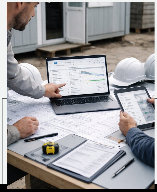 ERP для строительной компании в Юбилейном автоматизация процессов