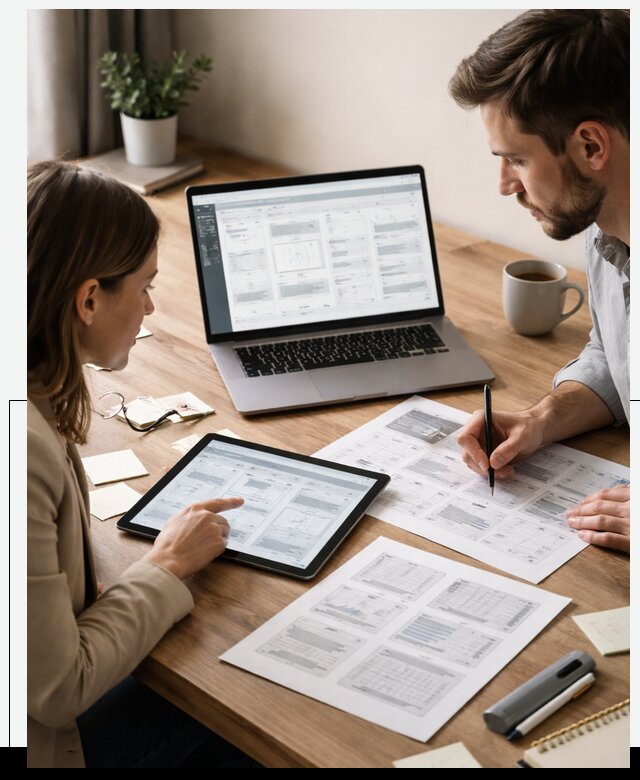 Дизайн ERP систем и интерфейсов для бизнеса в Юбилейном