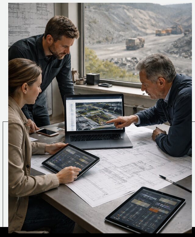 Разработка и внедрение систем для горнодобычи в Юбилейном