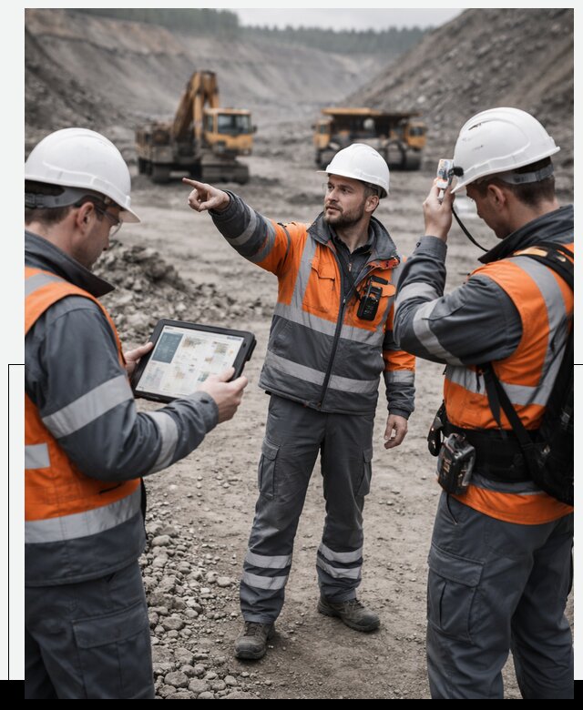 Система контроля персонала для горнодобывающей отрасли в Юбилейном