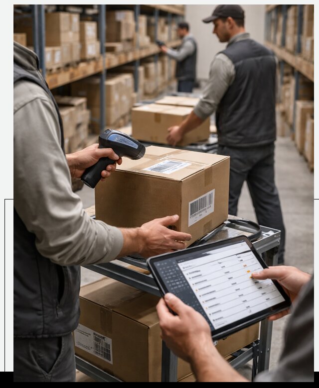 Внедрение и поддержка WMS систем для склада в Юбилейном