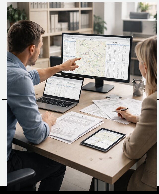 Система TMS для эффективного управления перевозками в Юбилейном