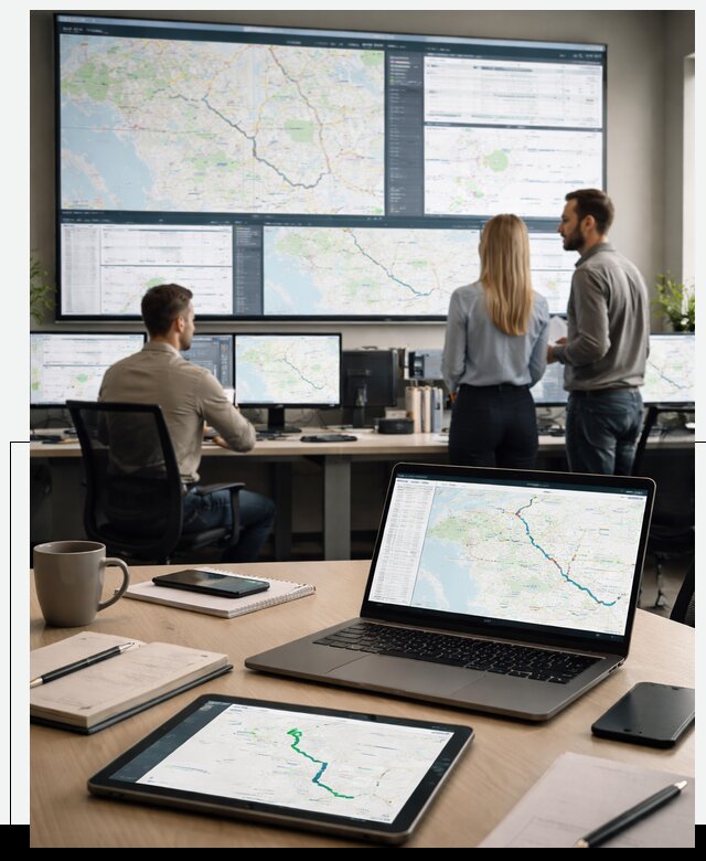 Трекинг грузов и Fleet Management, мониторинг автопарка в Юбилейном