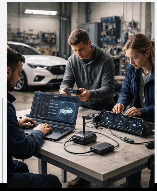 Разработка Connected Car и ПО для автопрома в Юбилейном