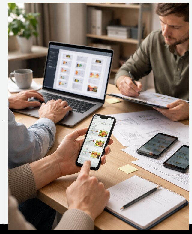 Разработка мобильного приложения торговой сети в Юбилейном