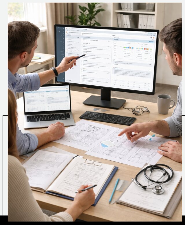 Разработка медицинской информационной системы (МИС) для клиник в Юбилейном