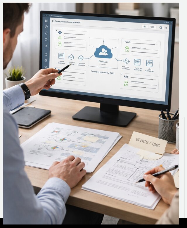 Интеграция с ЕГИСЗ и ЛИС в Юбилейном от 154545 р., АвикейЮбл