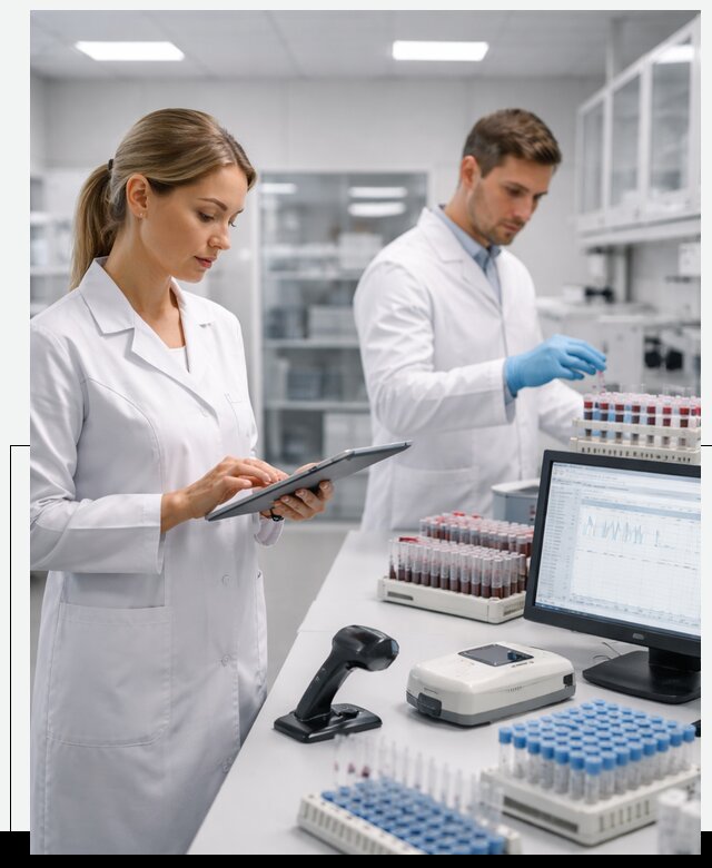 Разработка и внедрение LIMS системы для биотех лабораторий в Юбилейном