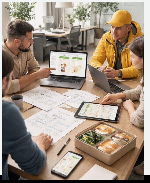 Разработка агрегатора доставки еды в Юбилейном от 15455 р., АвикейЮбл