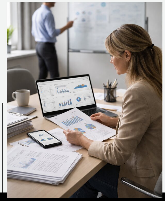 Аналитика успеваемости обучения и отчётность в Юбилейном